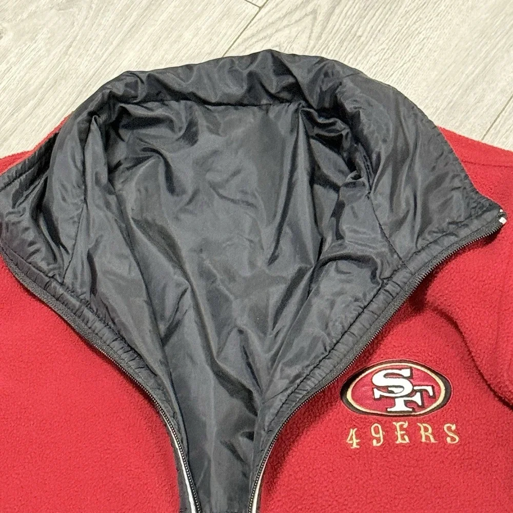 Vintage 90s San Fransisco 49ers Pro Player Reversible Kids LG 14-16 (women sm)